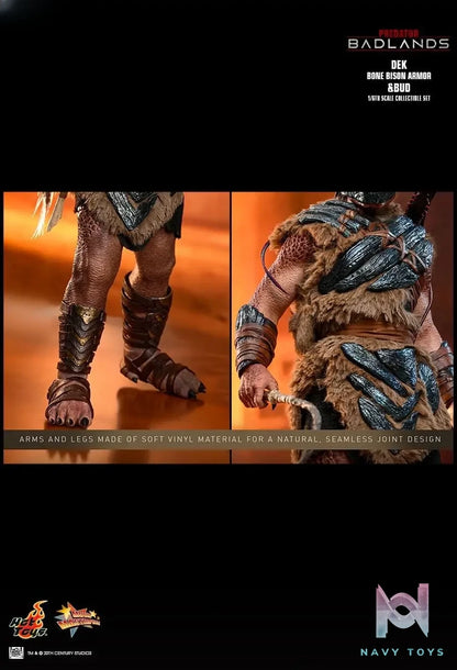 Hottoys – Badlands Dek (Bone Bison Armor) and Bud 1/6th scale Collectible Set MMS873 (Licensed)
