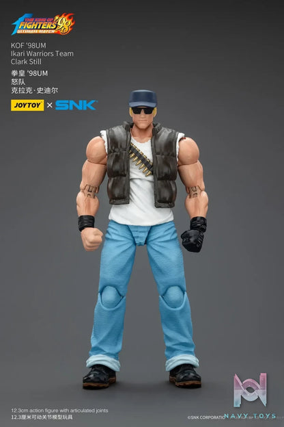 JOYTOY – 1/18 The King of Fighters 98 UM Ikari Team Leona Heidern & Ralf Jones & Clark Still JT01703 JT01710 JT01727 (Licensed)