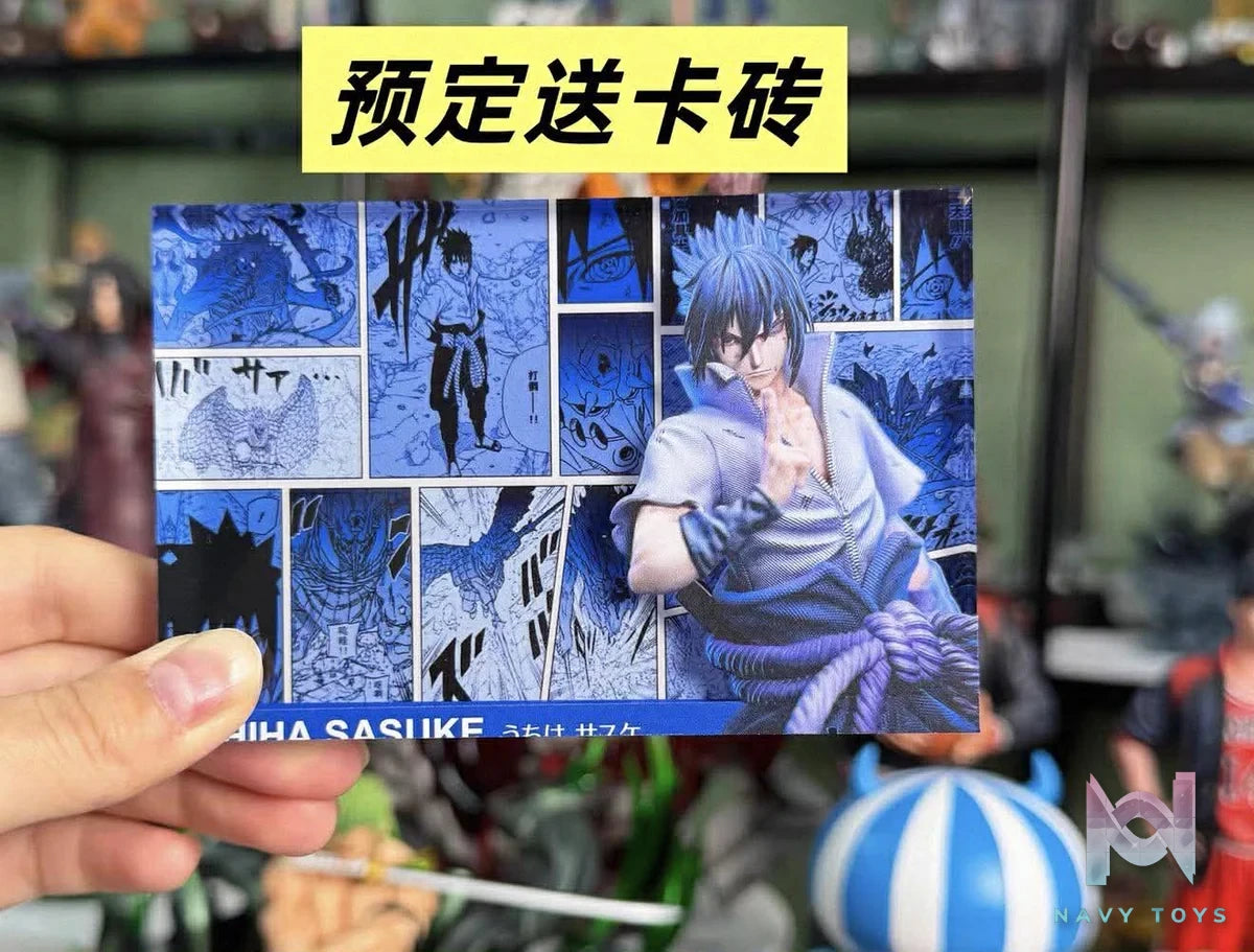 Naruto Shippudent - Uchiha Sasuke YYGK Studio resin statue Navy Toys anime figure