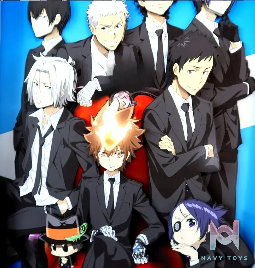 KALA HOME Studio – Katekyo Hitman Reborn! Multiple Characters #01 3D Decorative Painting Katekyo Hitman Reborn!
