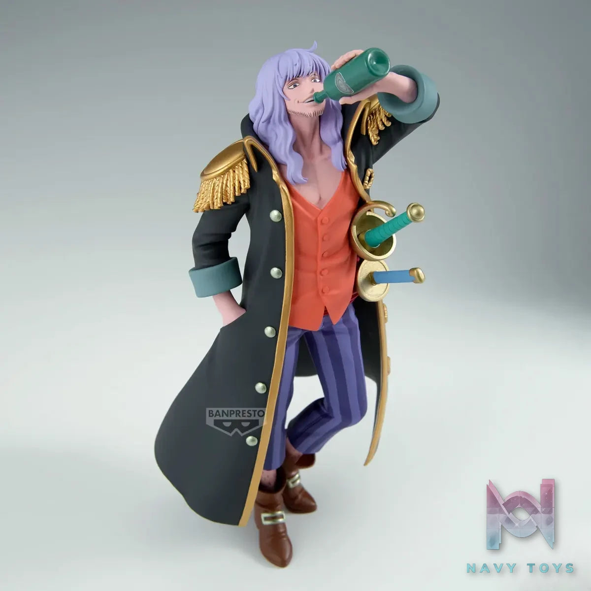 BANPRESTO – One Piece BATTLE RECORD COLLECTION EXTRA Charlotte Linlin X Captain John (Licensed)