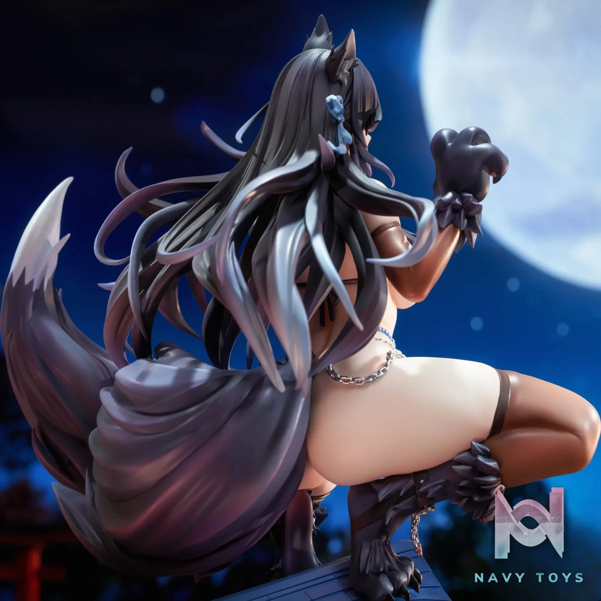 GSAS – Azur Lane Atago Manjuu Full Moon’s Feral Wolf 1/7 Figure (Licensed)