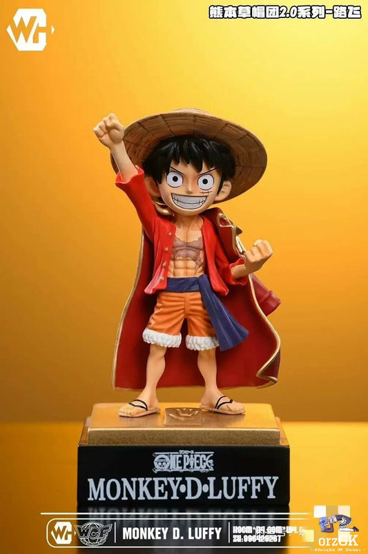 WH Studio - One Piece Kumamoto Straw Hats 2.0 Resonance Series 1 King Luffy resin statue Navy Toys anime figure