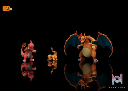 Miu Studio – Pokémon Charmander Evolution Set