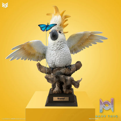 Xing Tou Yi He Studio – Jungle Catalog 003 Cacatua galerita Sulphur-crested Cockatoo Bromel (Licensed)