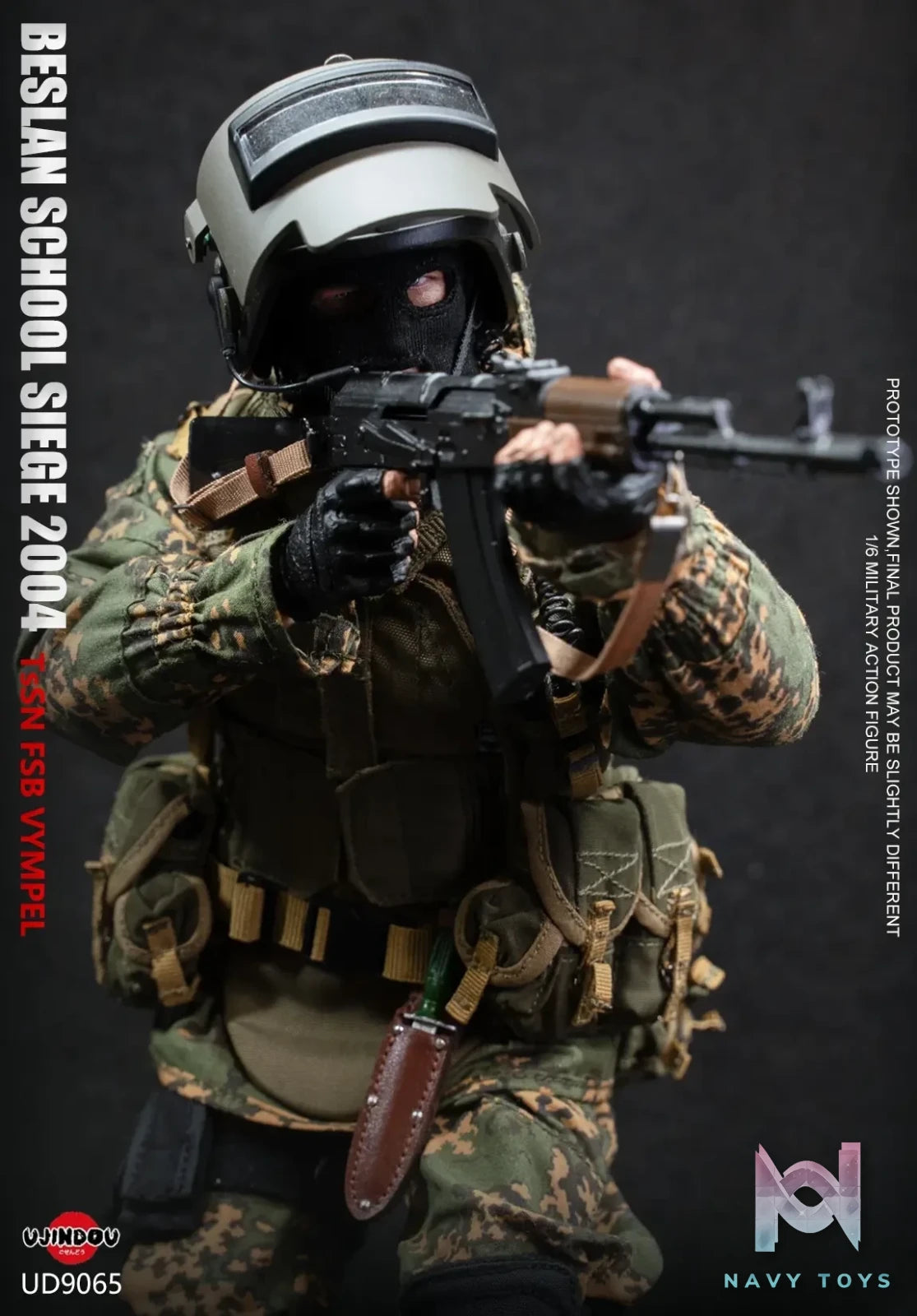 UJINDOU – 1/6 FSB VYMPEL – BESLAN SCHOOL SIEGE 2004 Action Figure UD9065 (Licensed)