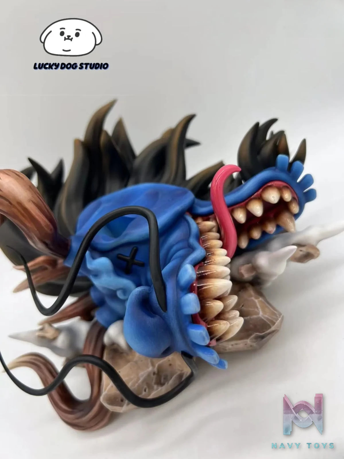 Lucky Dog Studio – One Piece Monkey D. Luffy (5 gears) ape gun + giant battle axe