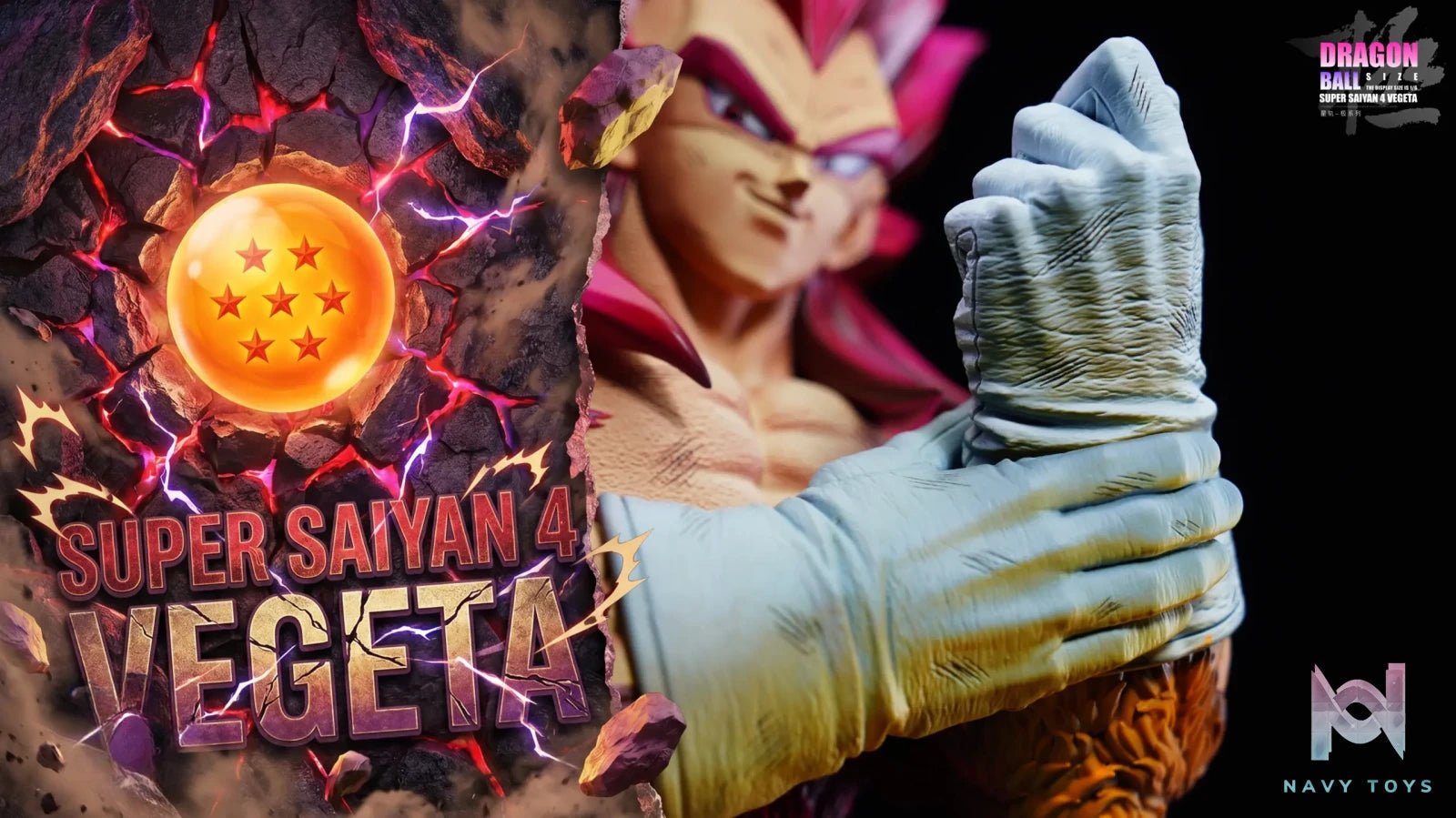 Ji Studio – Super Saiyan 4 Vegeta Dragon Ball