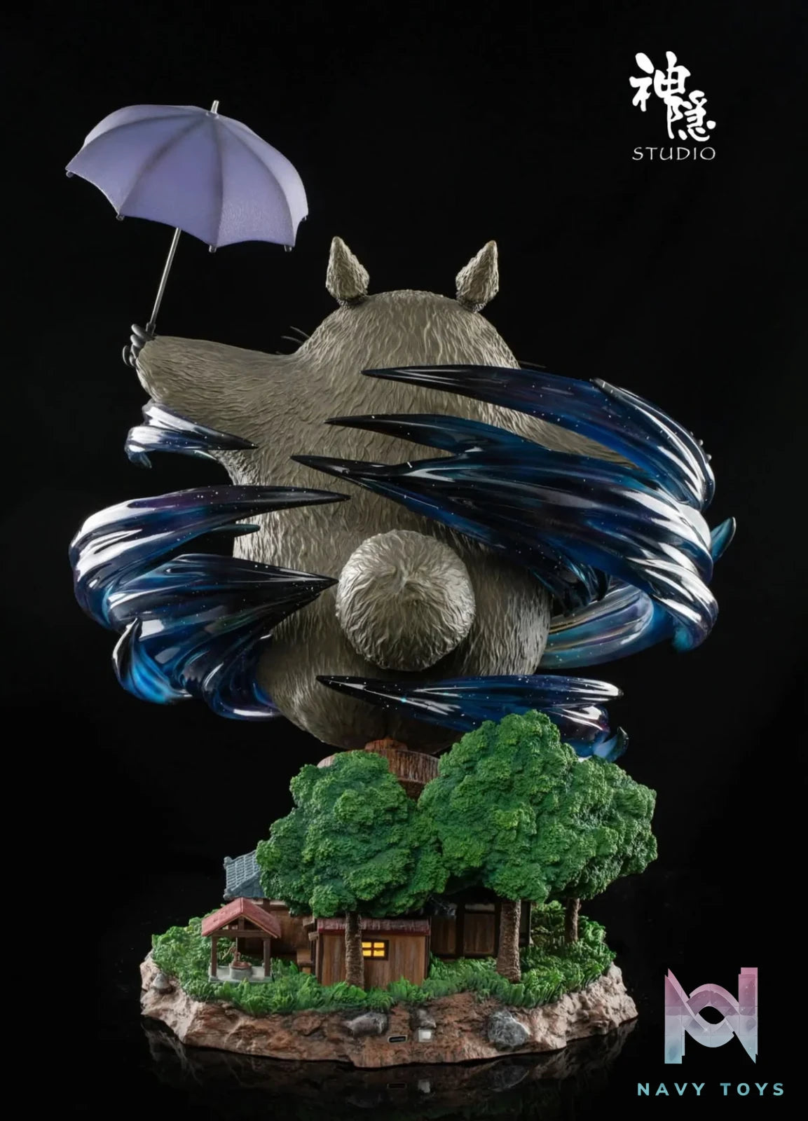 Totoro Night Tour resin statue shenyin studio anime figure