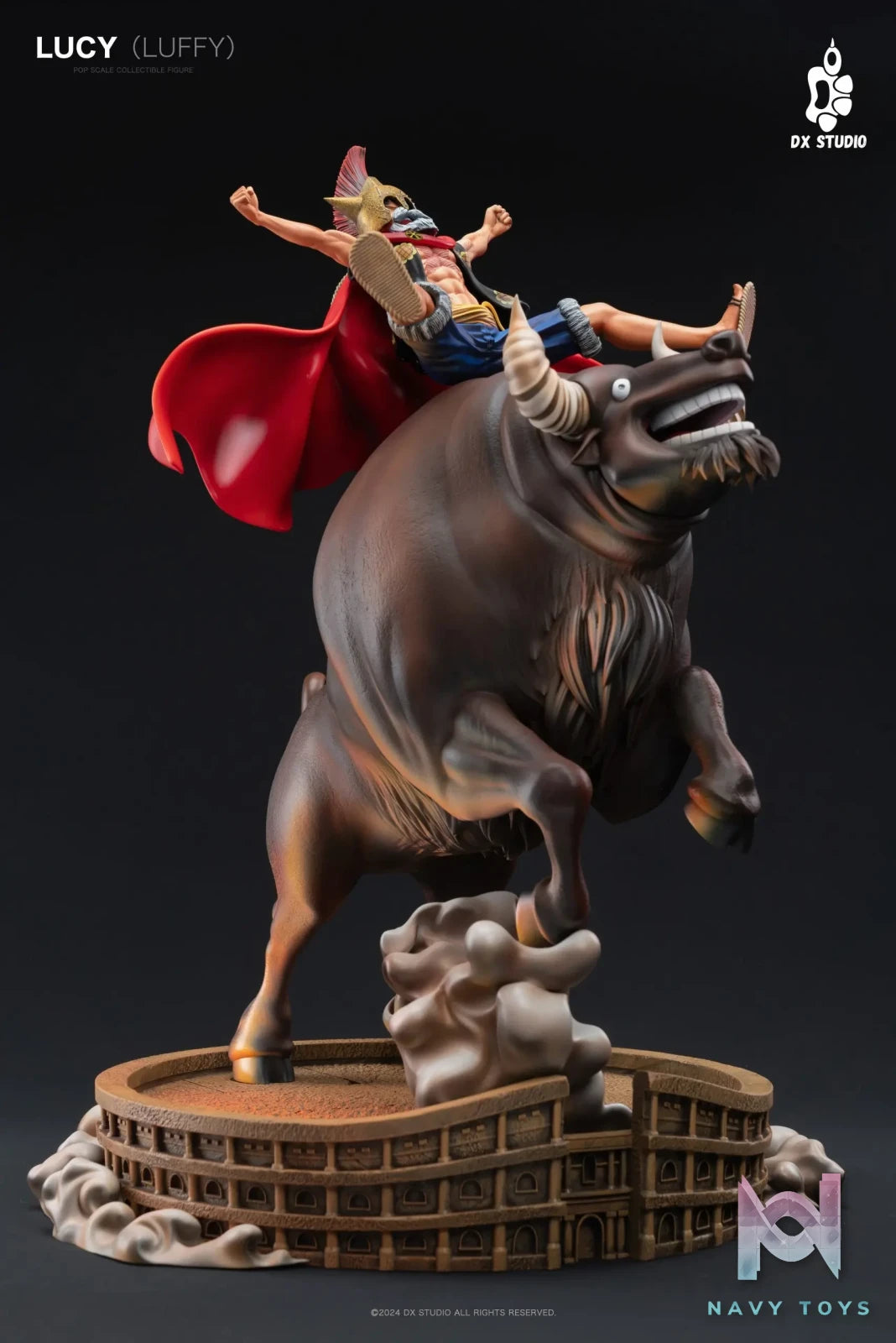 DX Studio – One Piece Monkey D. Luffy on a Bull