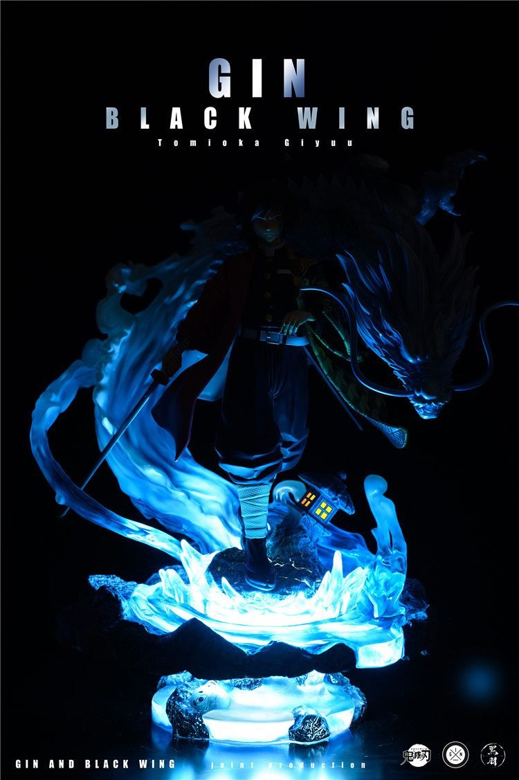 Tomioka Giyuu - Gin x BlackWing Studio resin statue gin studio anime figure