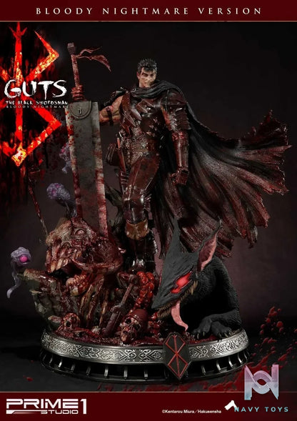 Prime 1 Studio – Ultimate Premium Masterline Berserk Guts, The Black Swordsman UPMBR-01 UPMBR-01EX UPMBR-01BN (Licensed)