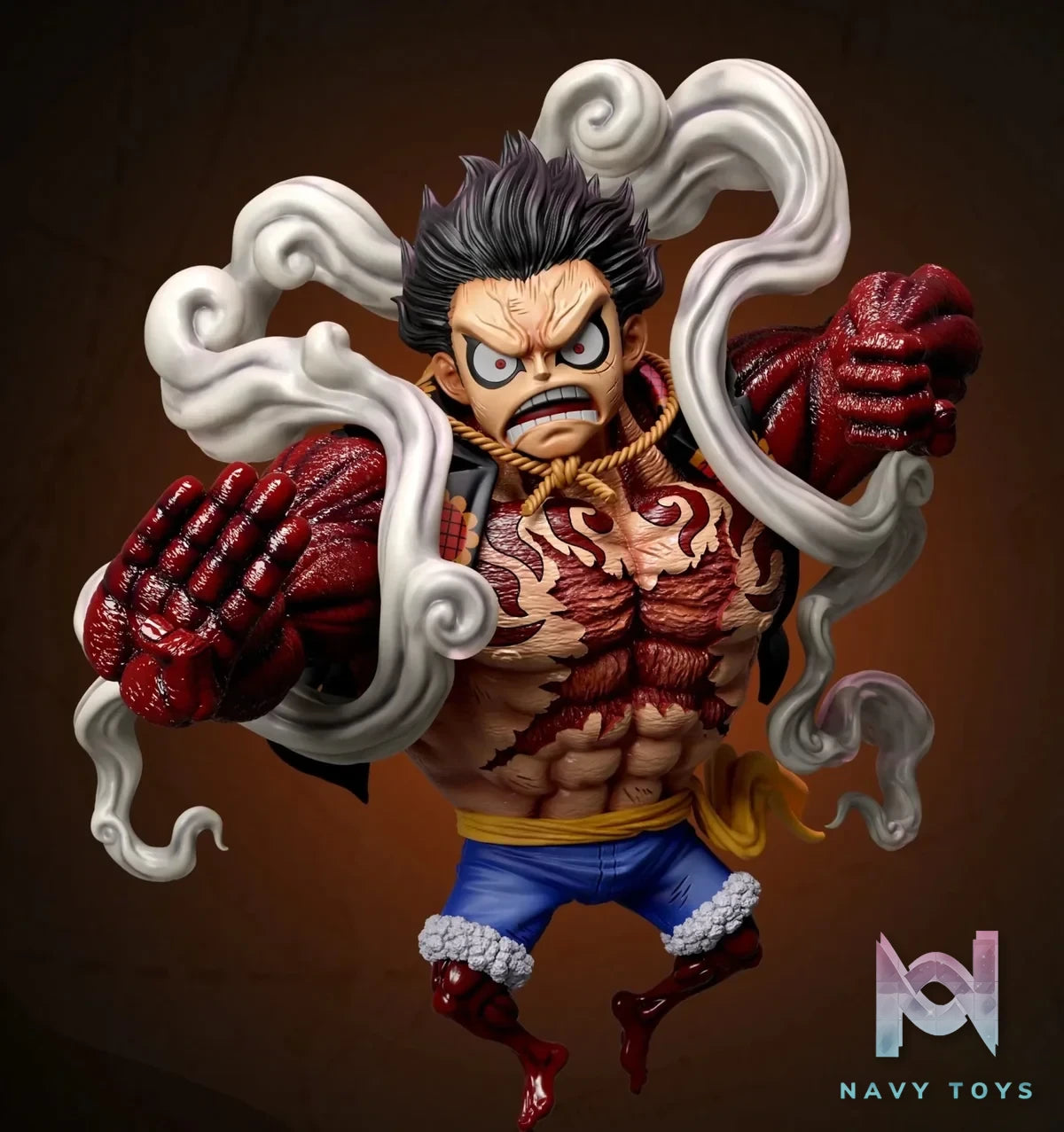 Mds Studio - One Piece Gear fourth Luffy resin statue Navy Toys anime figure