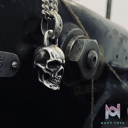 Raven Studio (silver jewelry) – Original Exclusive Design RS Skull Pendant Original