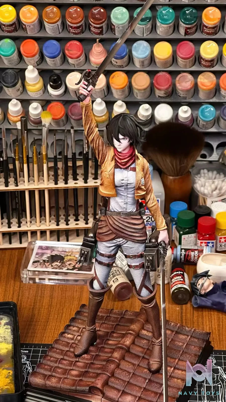 Leo Studio – Mikasa Ackerman Dokga Declaration Attack On Titan