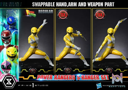 Prime 1 Studio – Premium Masterline Mighty Morphin Power Rangers Power Rangers 5-Ranger Set PMPWR-01 PMPWR-01DX PMPWR-01DXS (Licensed)