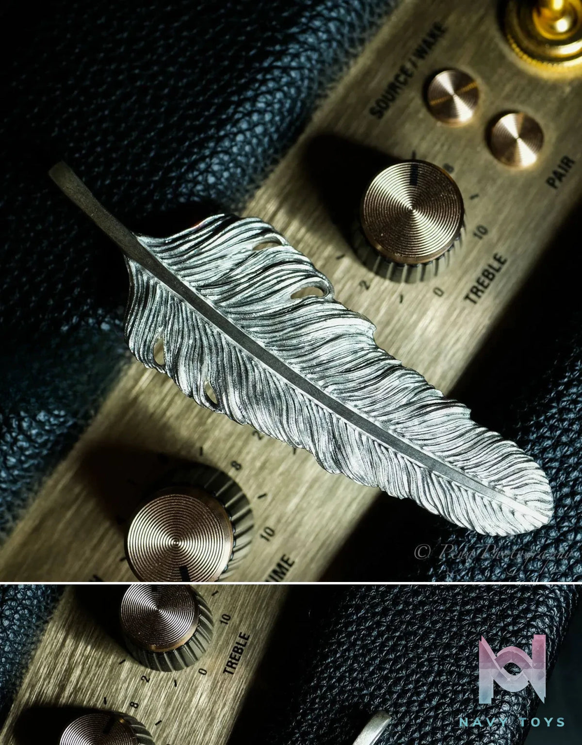 Raven Studio (silver jewelry) – Original Exclusive Design Indian Feather Pendant Original