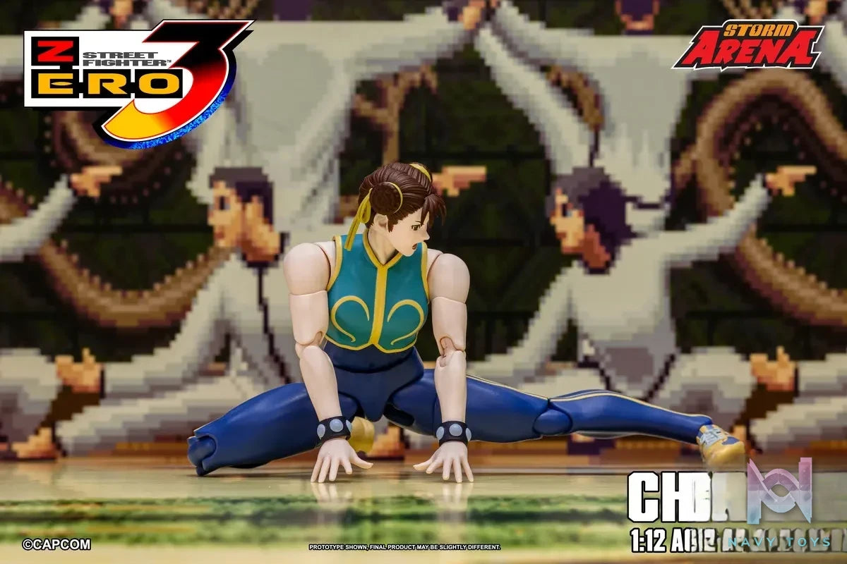 Storm Toys – STREET FIGHTER ZERO 3 CHUN LI 1/12 Action Figure SFSA06 (Licensed)