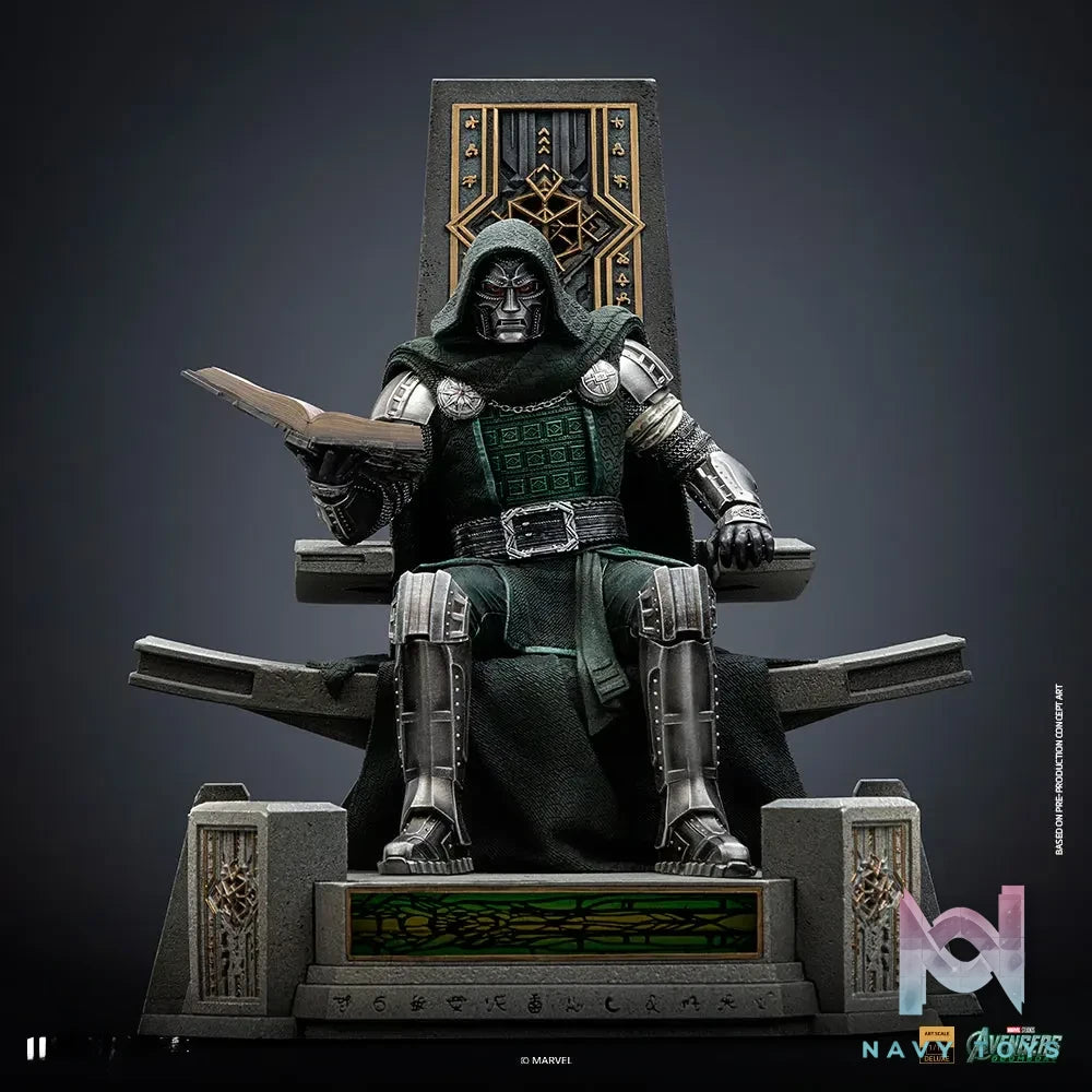 Iron Studio – Doctor Doom on Throne – Avengers: Doomsday – Art Scale 1/10 Statue MARCAS141126-10 (Licensed)