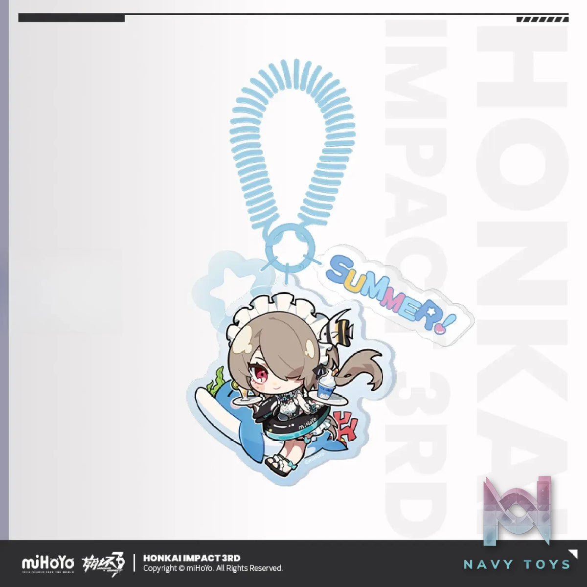miHoYo – Honkai Impact 3rd Summer Companions Series Acrylic Charm (Licensed)