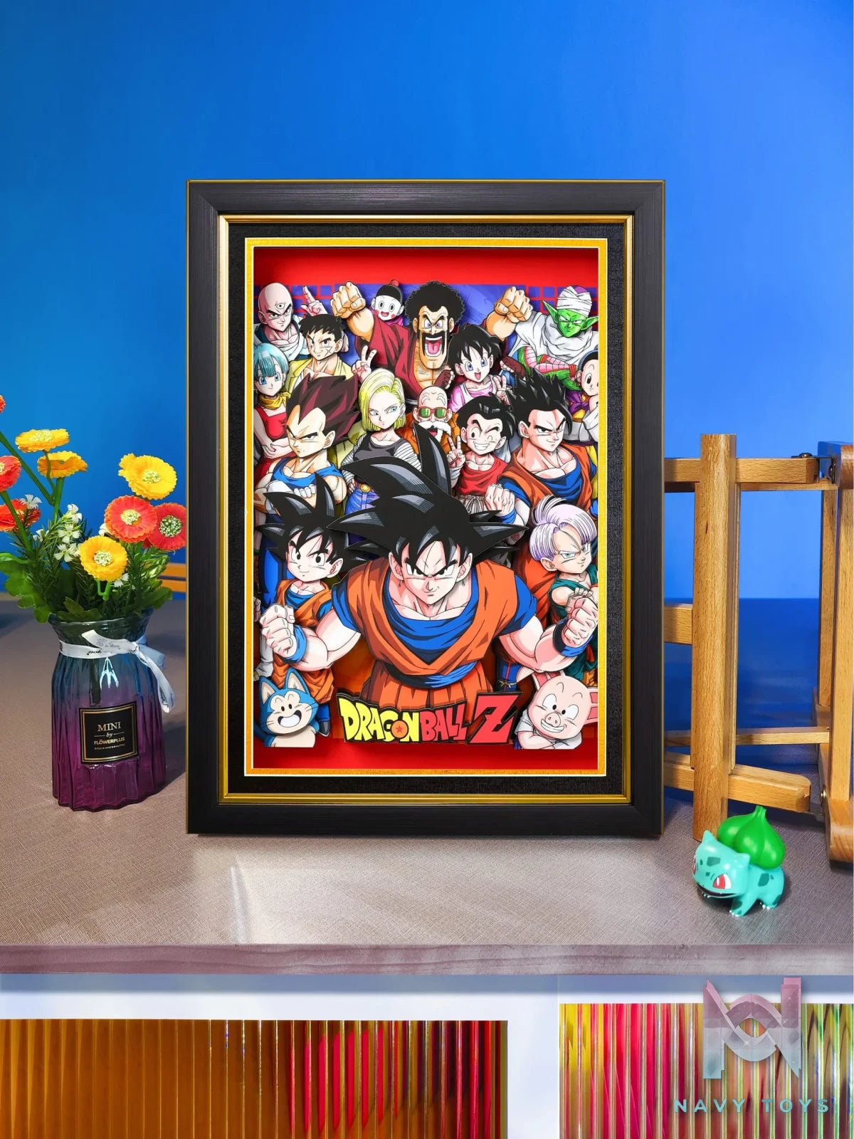Yu Zhi Jiang Studio – Dragon Ball Multiple Characters Series #9 3D Decorative Painting Dragon Ball