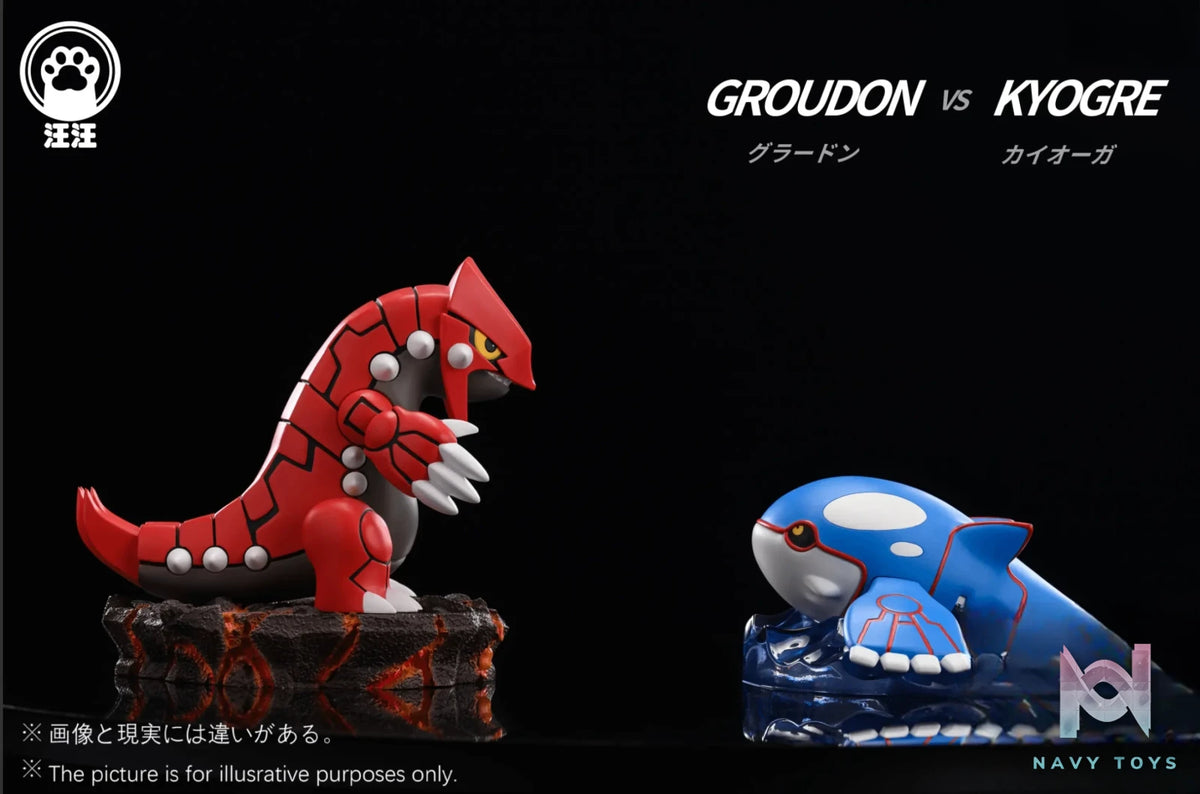 Wang Wang Studio – Pokémon Groudon VS KYOGRE