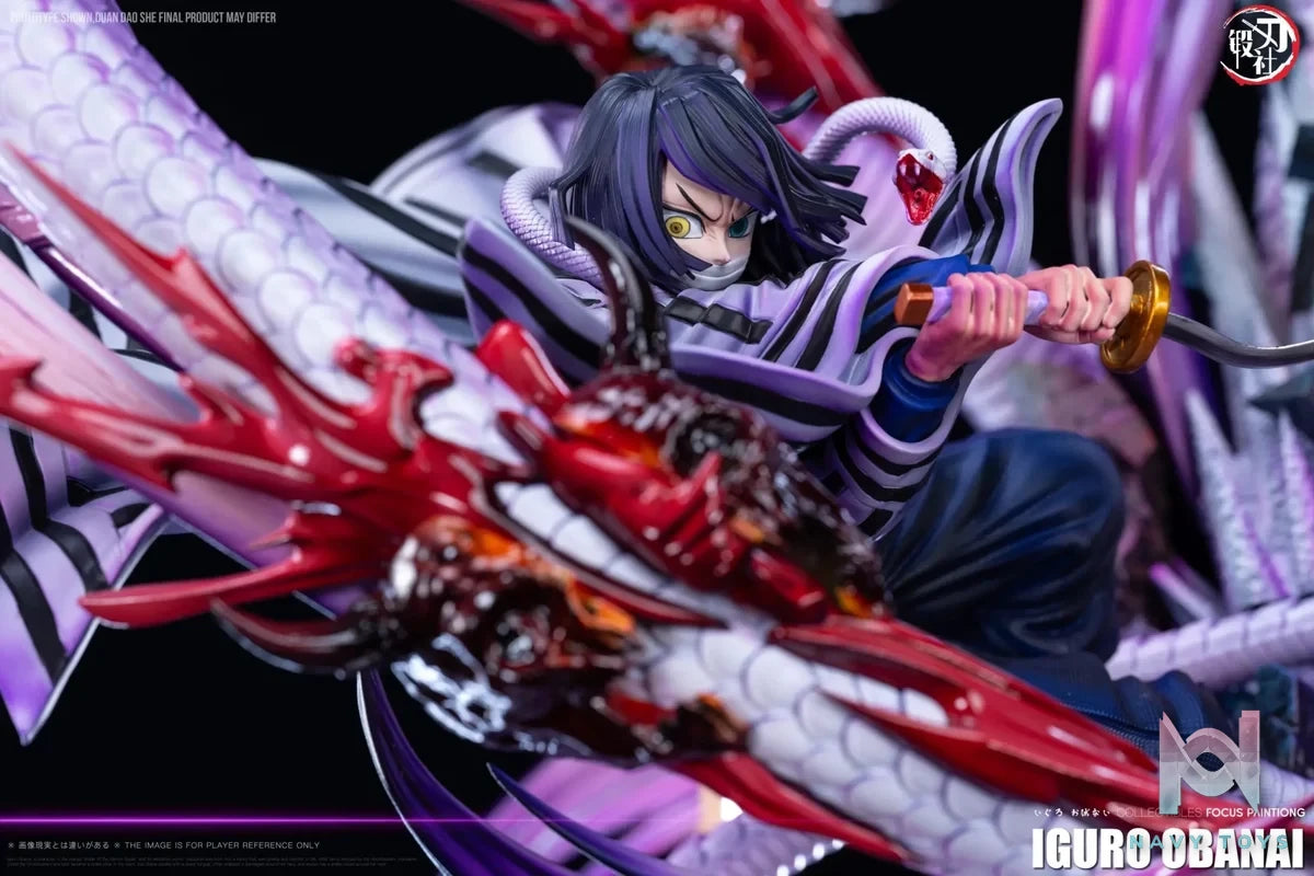 DDS Studio - Obanai Iguro Demon Slayer resin statue Navy Toys anime figure