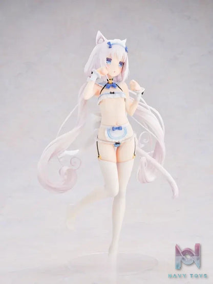 Orchid Seed – Nekopara Vanilla X Chocola Micro Bikini Maid 1/5.5 Complete Figure (Licensed)