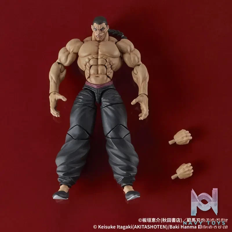DIG – DIGACTION “Baki Hanma” Yujiro Hanma X Retsu Kaioh Posable Figure (Licensed)