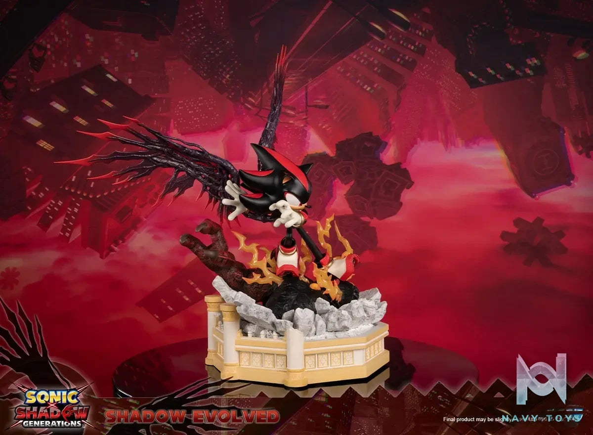 First 4 Figures Studio – Resin Collectible Sonic & Shadow Generations Shadow Evolved (Licensed)