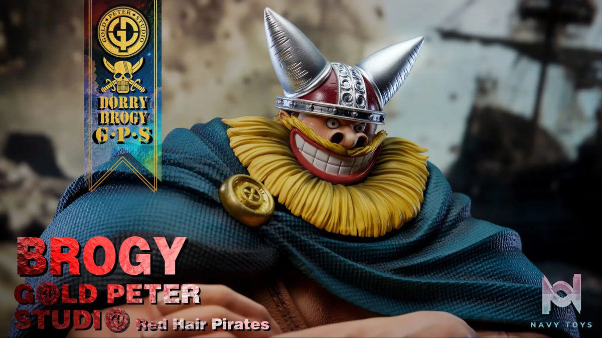Gold Peter Studio – Red Hair Pirates Dorry x Brogy One Piece