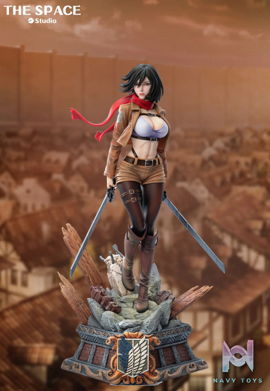 The Space Studio – Mikasa Ackerman Attack on Titan