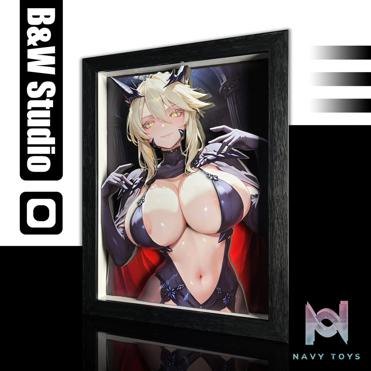 B&W Studio – Saber Alter three-dimensional decorative painting Fate/stay night