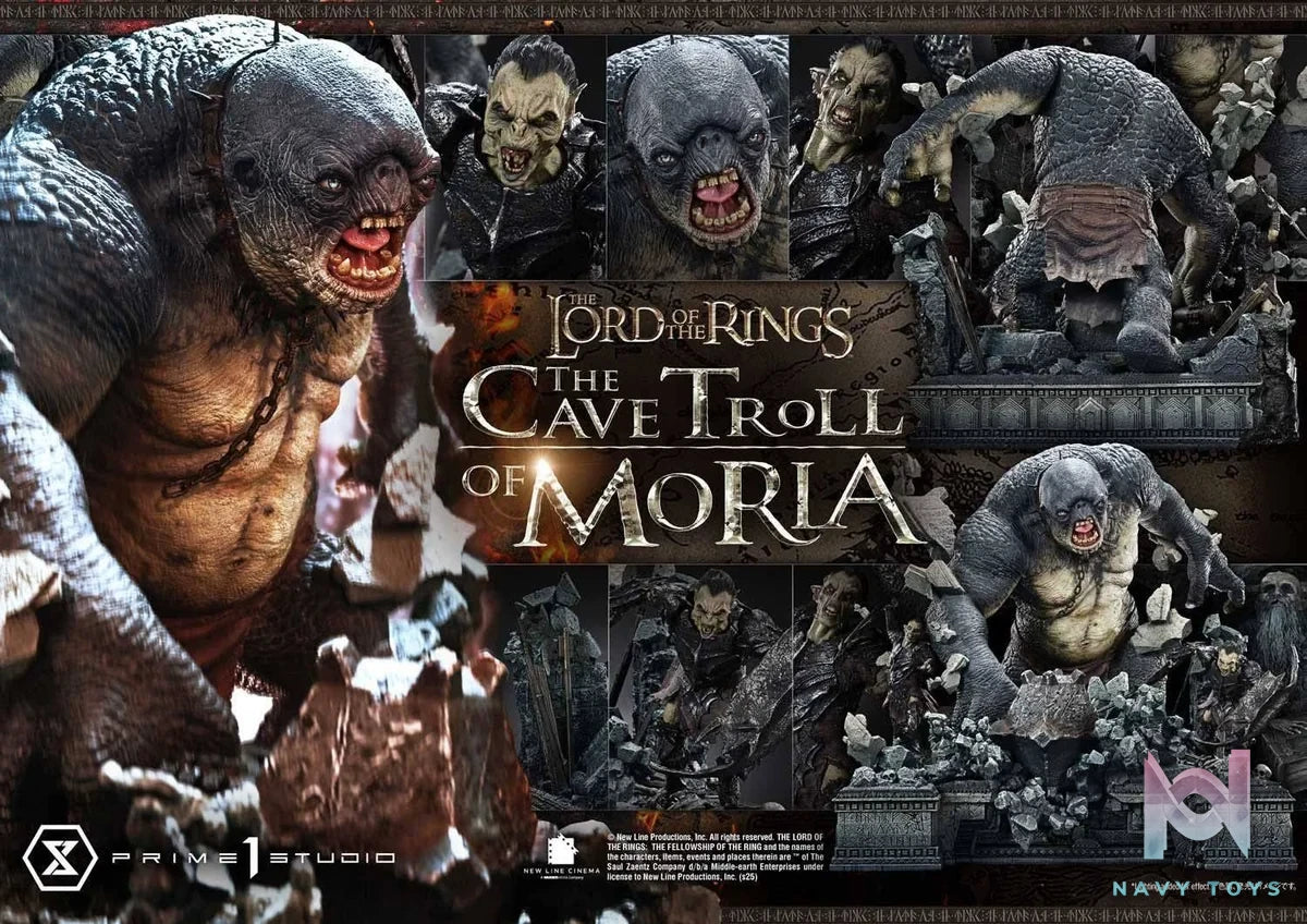 The Cave Troll of Moria resin statue Prime 1 Studio anime figure