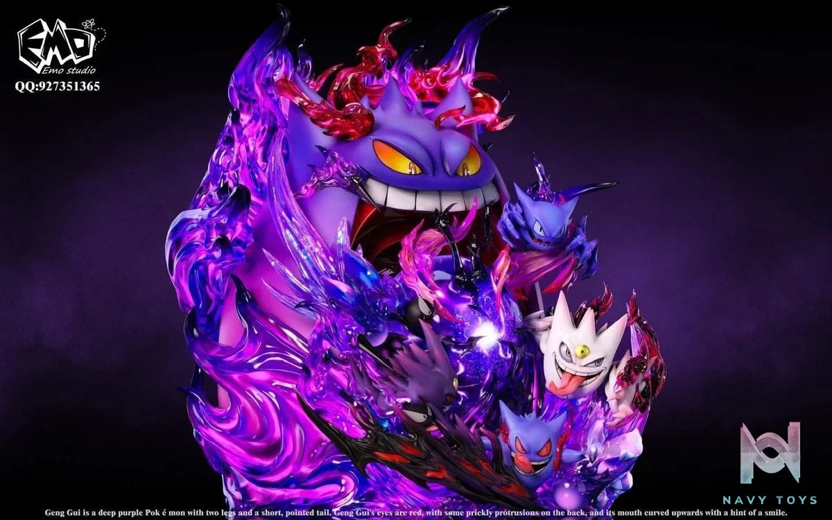 Gengar - Pokemon - EMO Studio resin statue emo studio anime figure