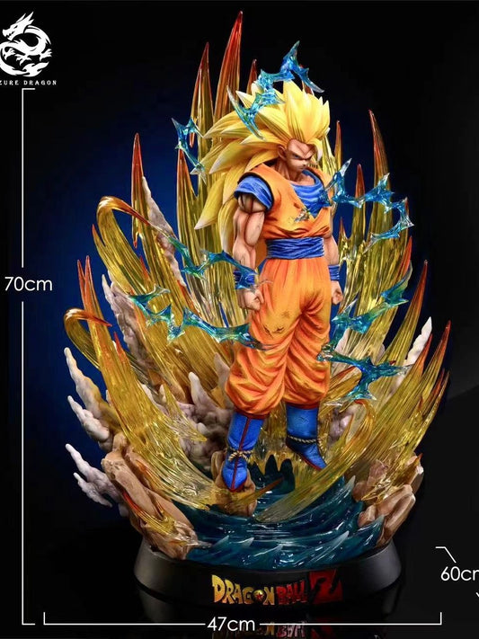Son Goku SSJ3 - Dragonball - Azure Dragon Studio resin statue Azure Dragon Studio anime figure