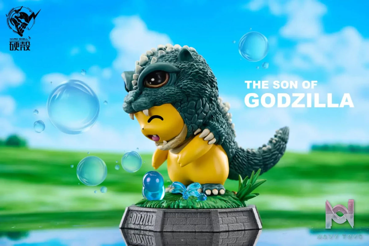 Hard Shell Studio – Pokemon Pikachu cosplay Big Monster Series Mini Godzilla’s Son
