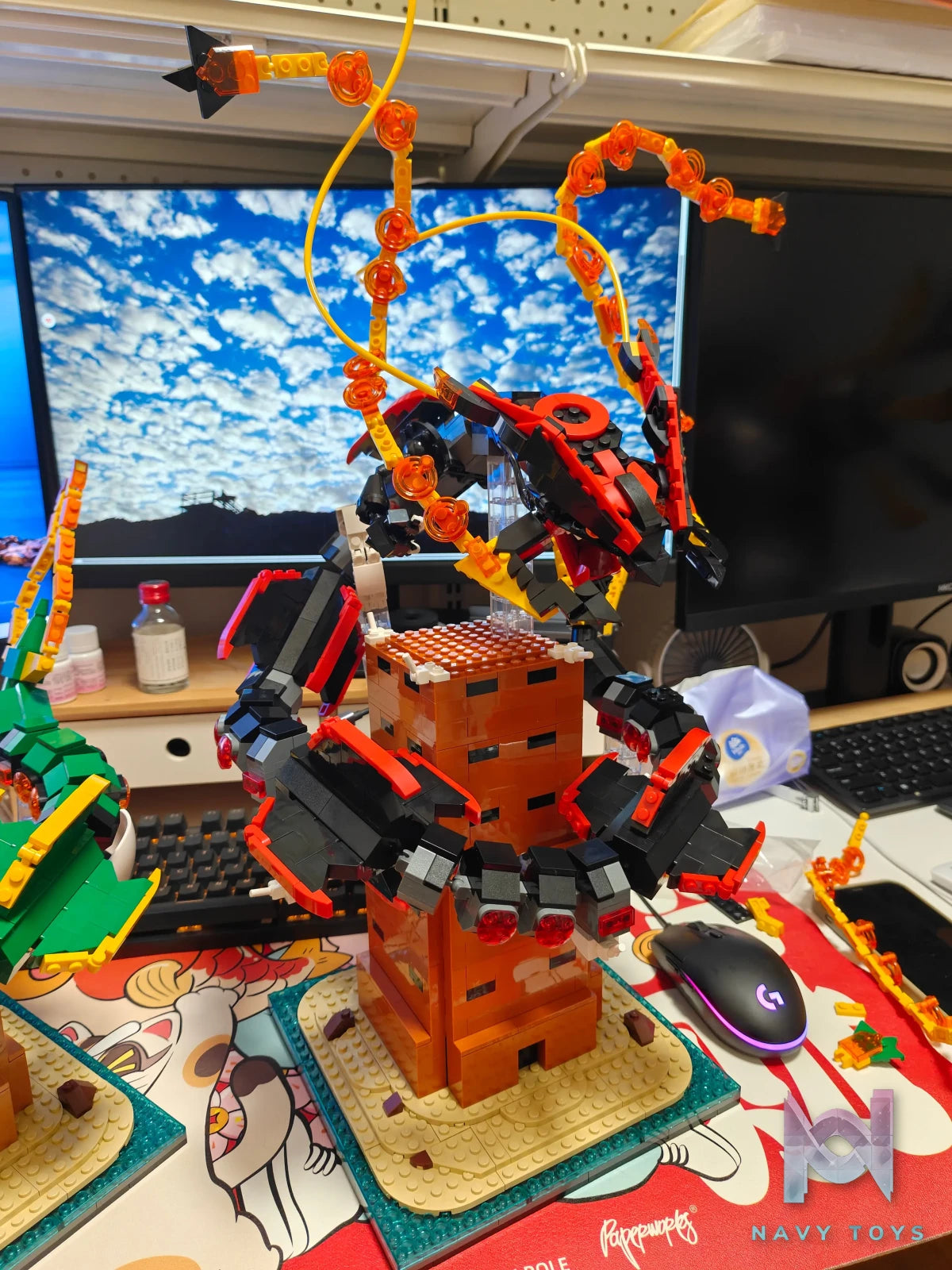 Zhu Yi Wan Jia Studio – Pokémon Mega Rayquaza Building Blocks