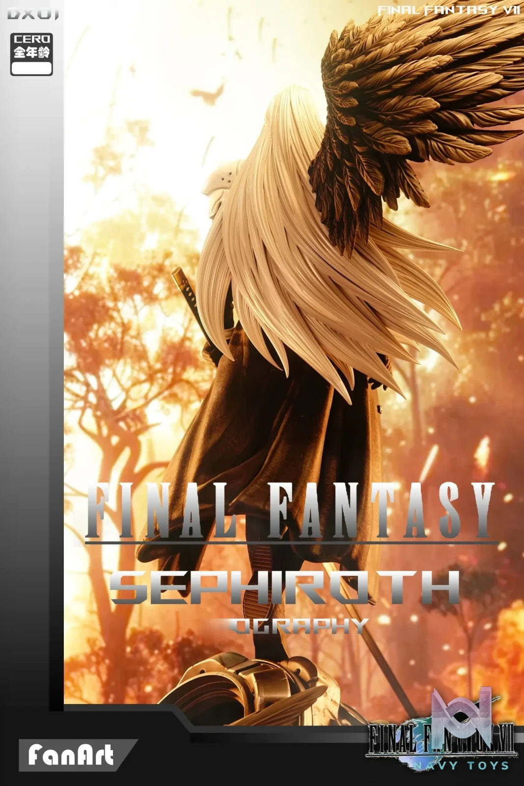 FanArt Studio – Final Fantasy DX01 Final Fantasy VII: Advent Children Sephiroth Revision