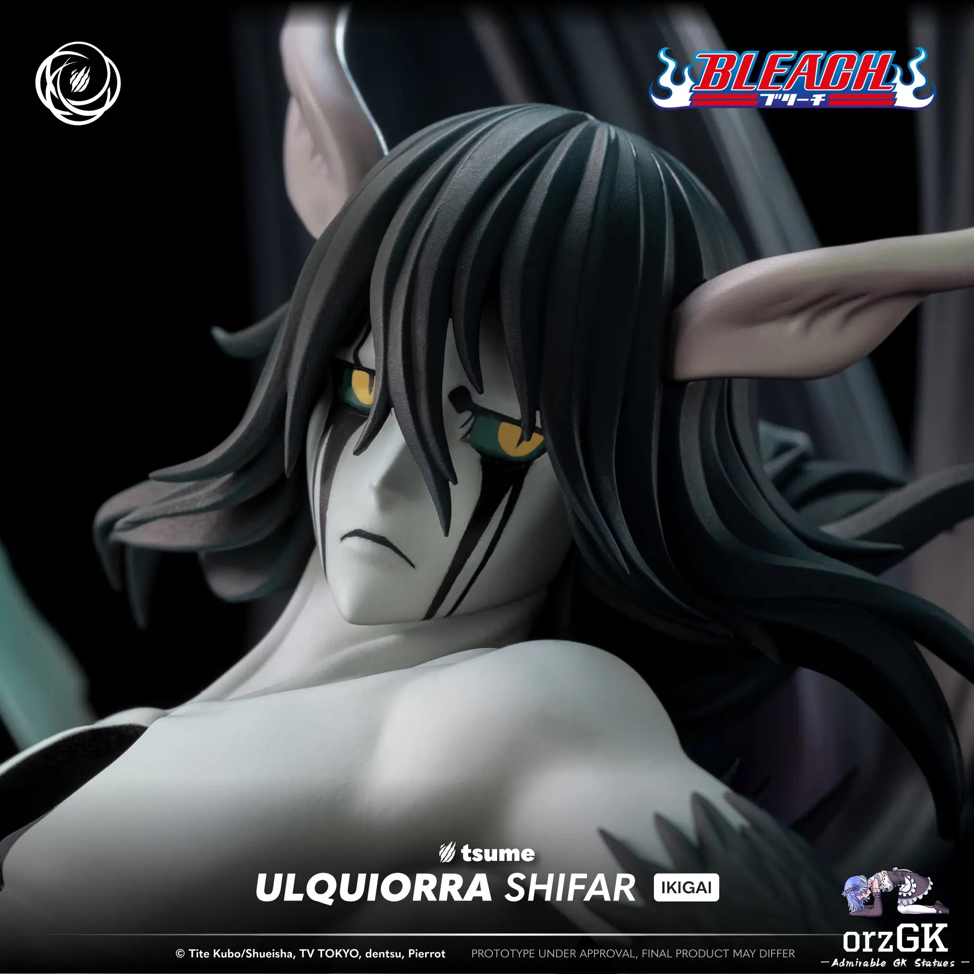 Tsume Studio - Bleach ULQUIORRA SHIFAR IKIGAI (Licensed) resin statue Navy Toys anime figure