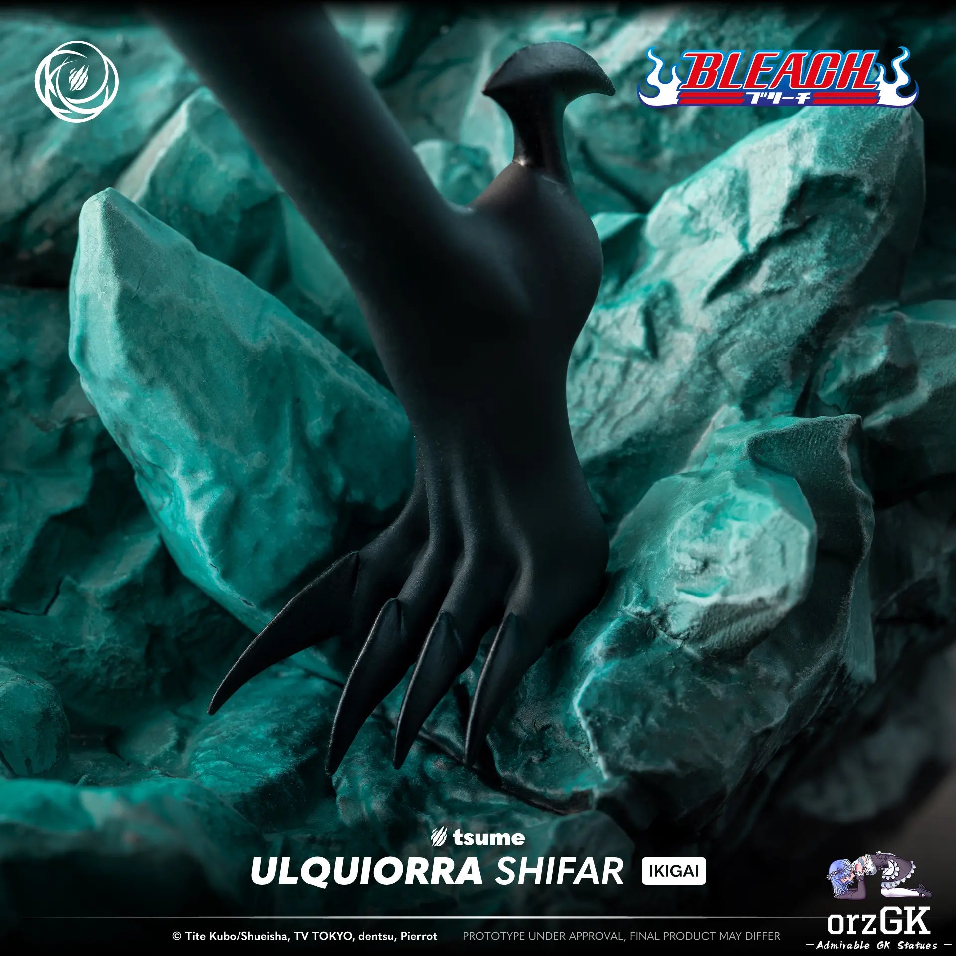 Tsume Studio - Bleach ULQUIORRA SHIFAR IKIGAI (Licensed) resin statue Navy Toys anime figure