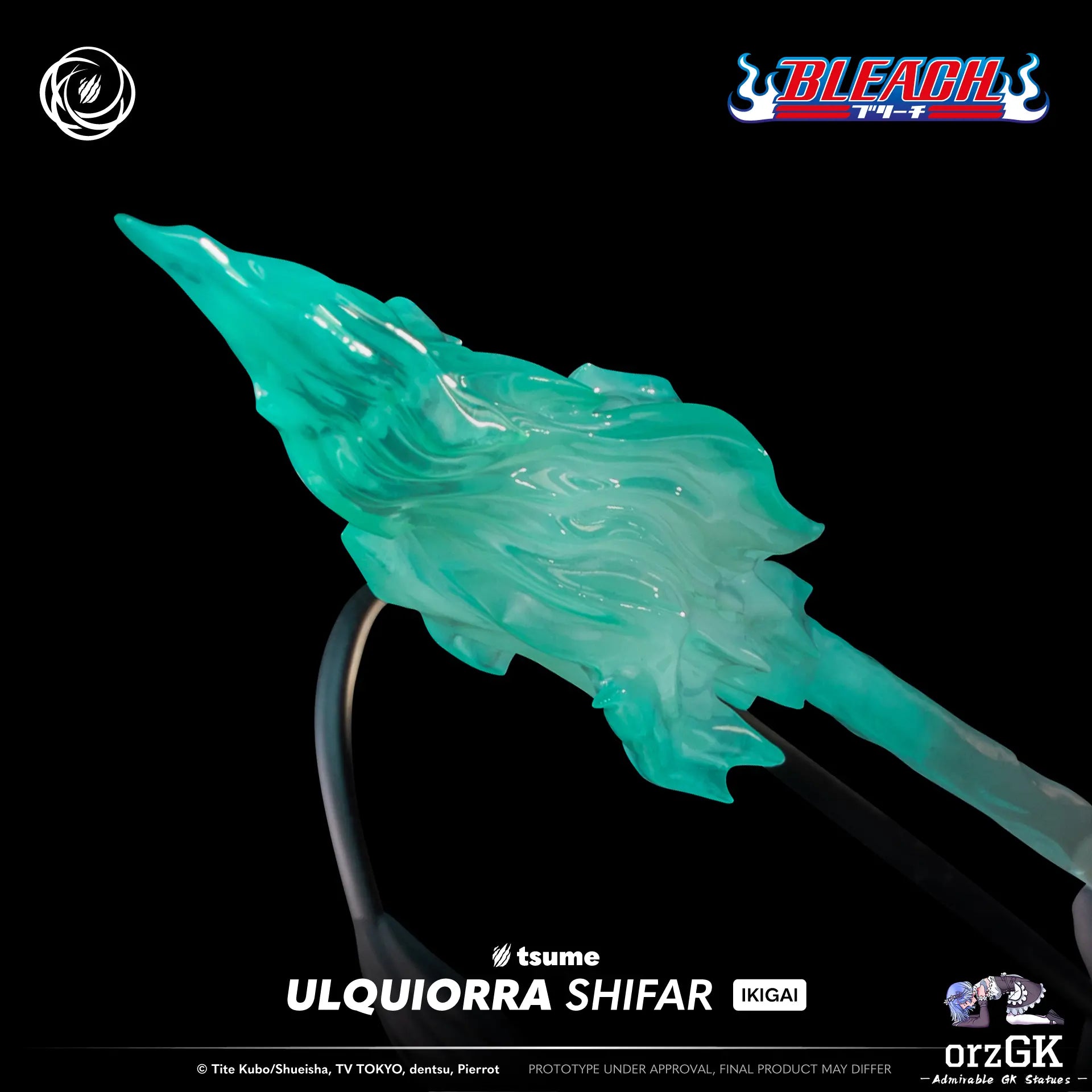 Tsume Studio - Bleach ULQUIORRA SHIFAR IKIGAI (Licensed) resin statue Navy Toys anime figure