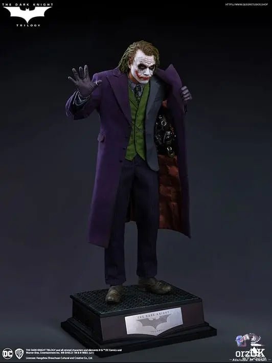 Queen Studio - The Dark Knight Joker 1/4 Scale Statue (Licensed) resin statue Navy Toys anime figure