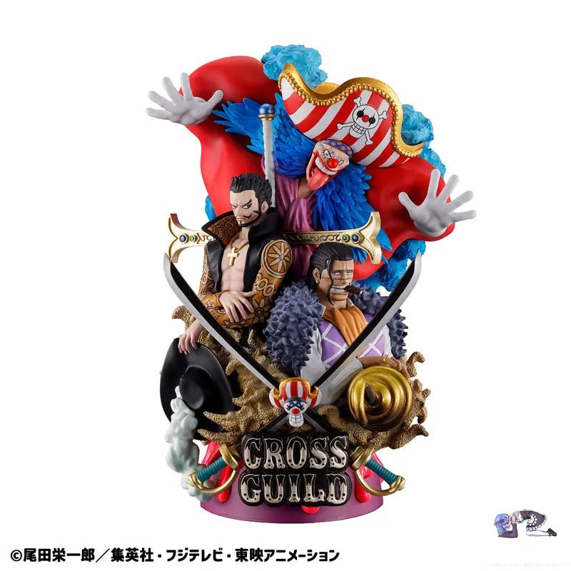 MegaHouse Studio - DX LOGBOX One Piece 03 Cross Guild (Licensed) resin statue Navy Toys anime figure