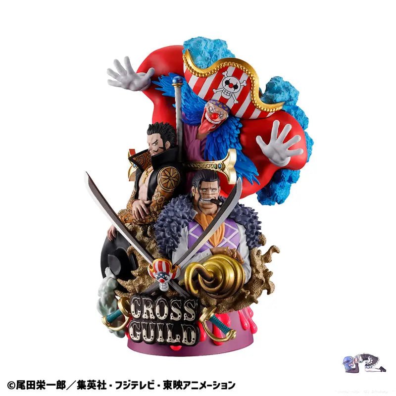 MegaHouse Studio - DX LOGBOX One Piece 03 Cross Guild (Licensed) resin statue Navy Toys anime figure