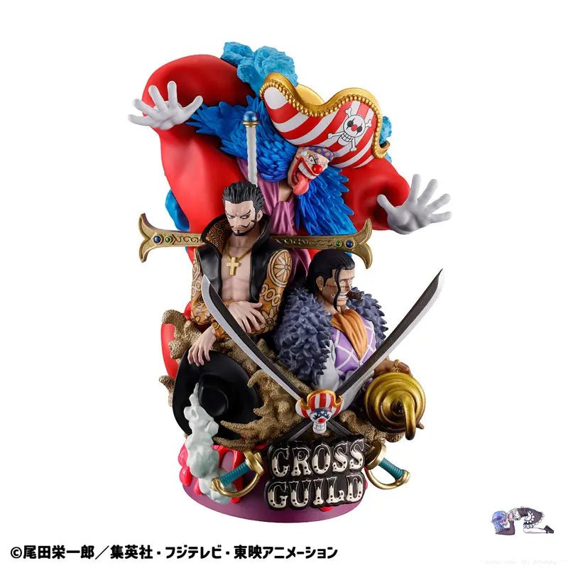 MegaHouse Studio - DX LOGBOX One Piece 03 Cross Guild (Licensed) resin statue Navy Toys anime figure