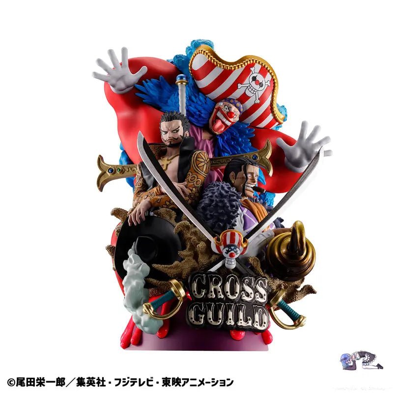 MegaHouse Studio - DX LOGBOX One Piece 03 Cross Guild (Licensed) resin statue Navy Toys anime figure