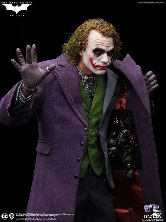 Queen Studio - The Dark Knight Joker 1/4 Scale Statue (Licensed) resin statue Navy Toys anime figure