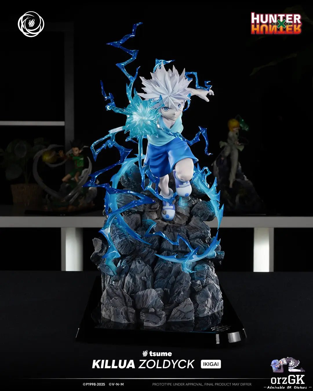 TSUME Studio - Hunter x Hunter KILLUA ZOLDYCK IKIGAI (Licensed) resin statue Navy Toys anime figure