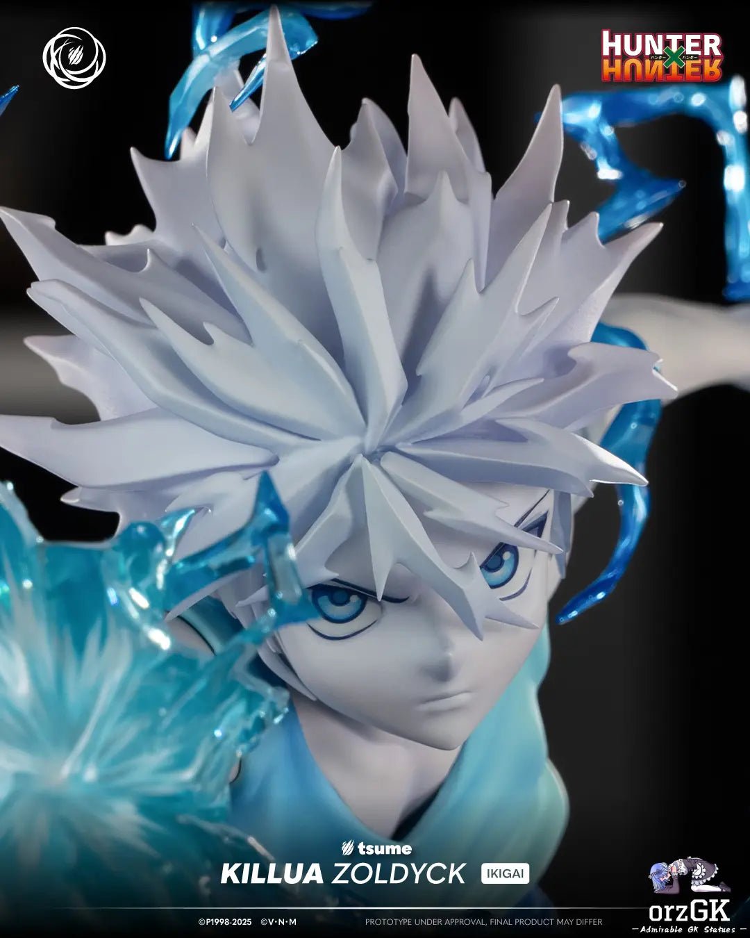 TSUME Studio - Hunter x Hunter KILLUA ZOLDYCK IKIGAI (Licensed) resin statue Navy Toys anime figure